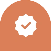 Here's an alt tag for the image: `Approved, quality guaranteed`